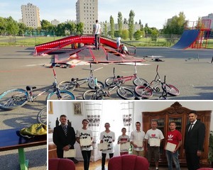 Felújított pályák a bmx-eseknek