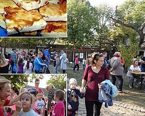 Ismét főszerepben a lepény és a jókedv